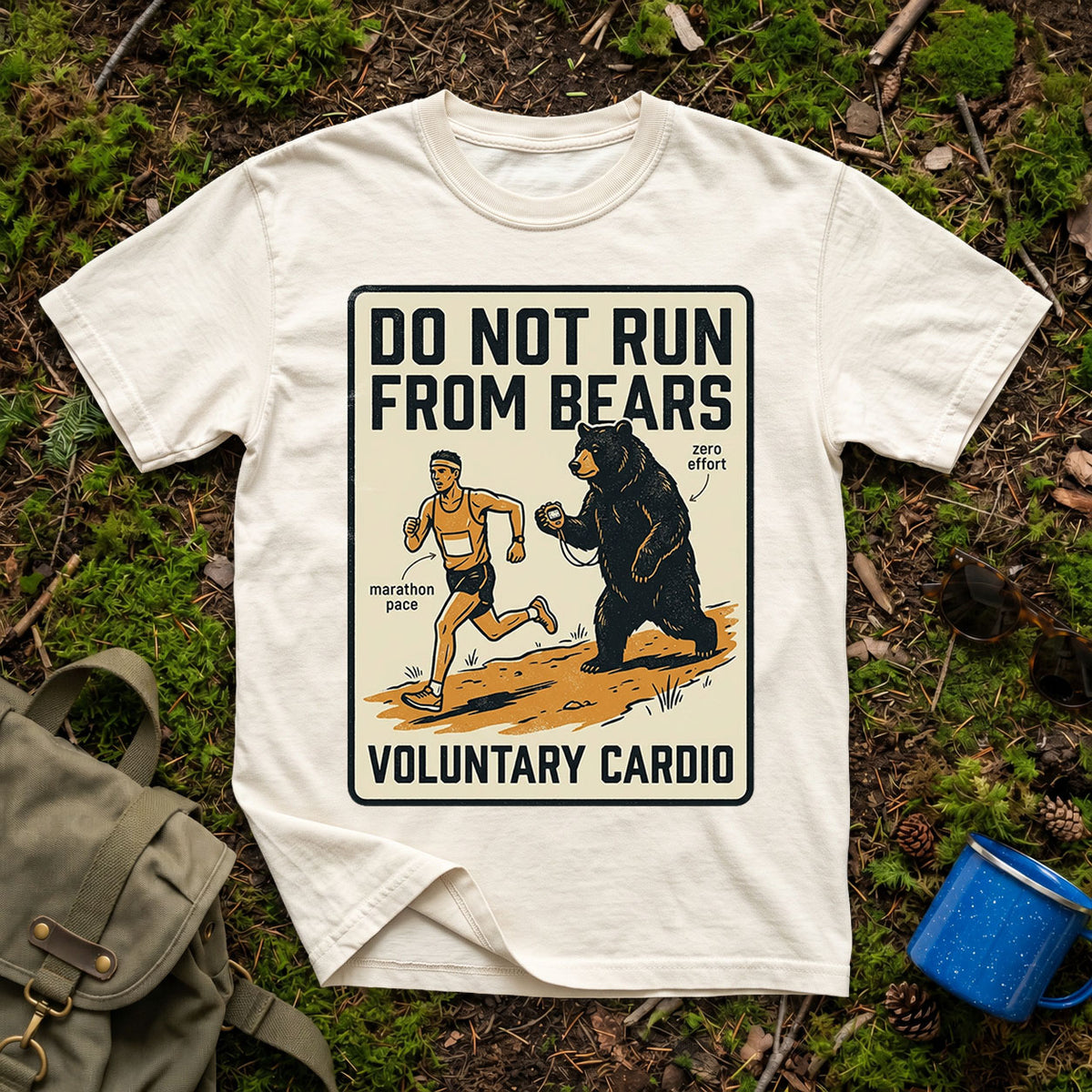 Do Not Run from Bears T-Shirt