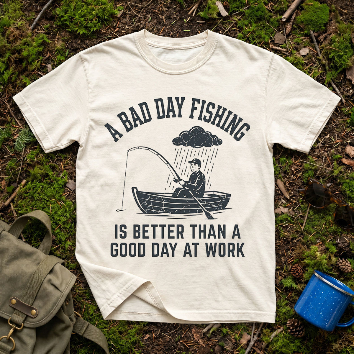 A Bad Day Fishing T-Shirt