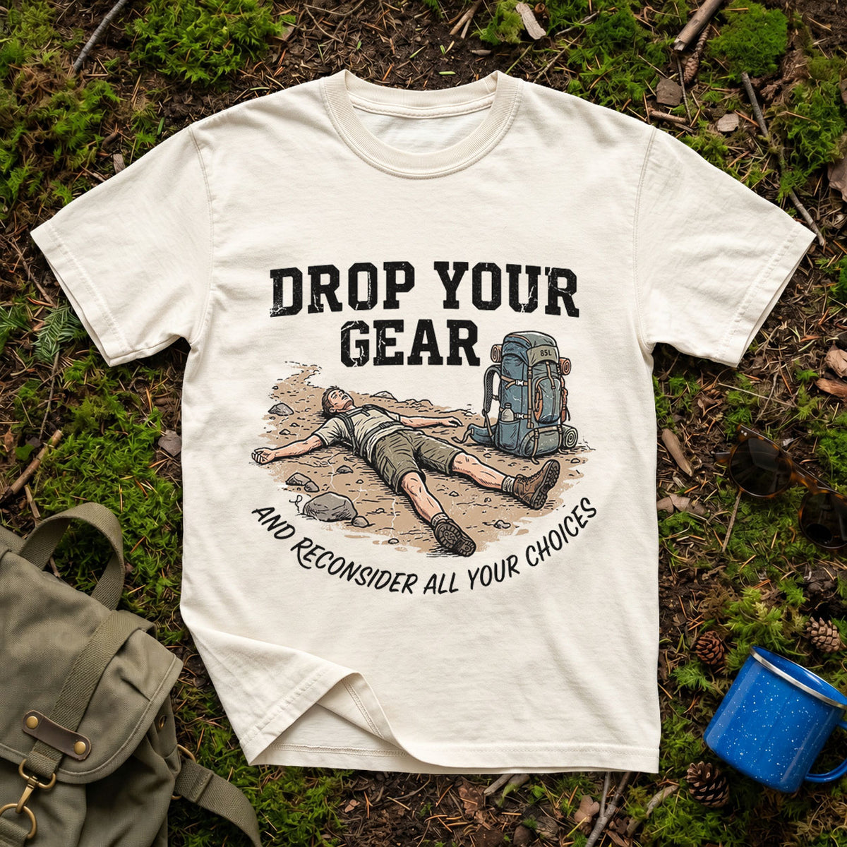 Drop Your Your Gear T-shirt