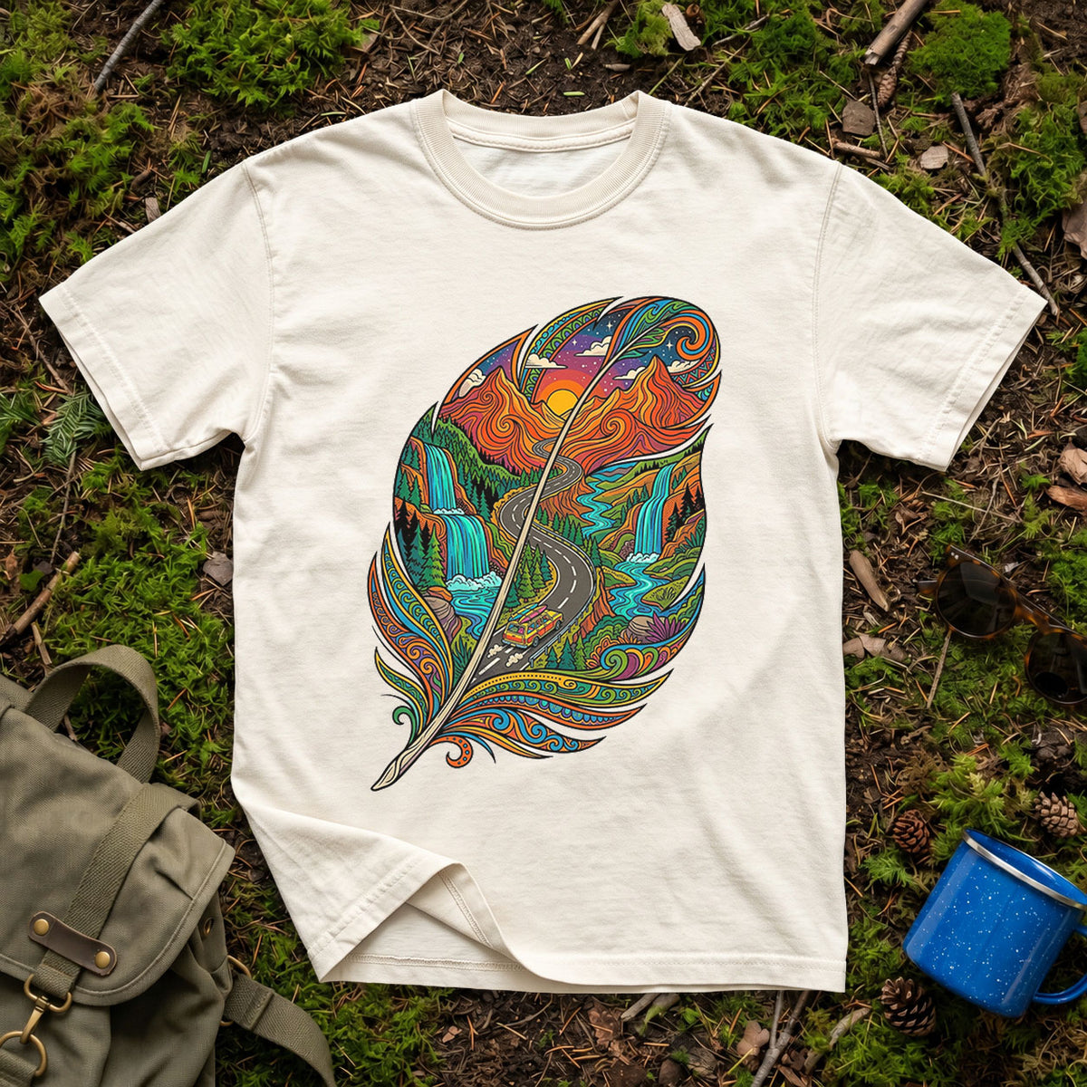The Flying Feather T-shirt
