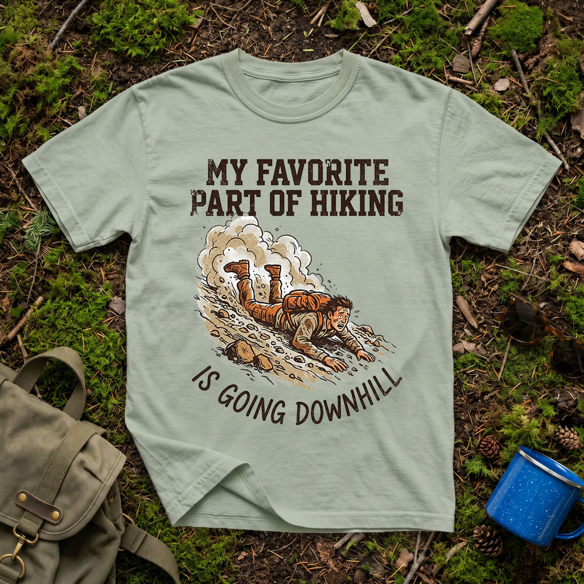 Going Downhill T-Shirt