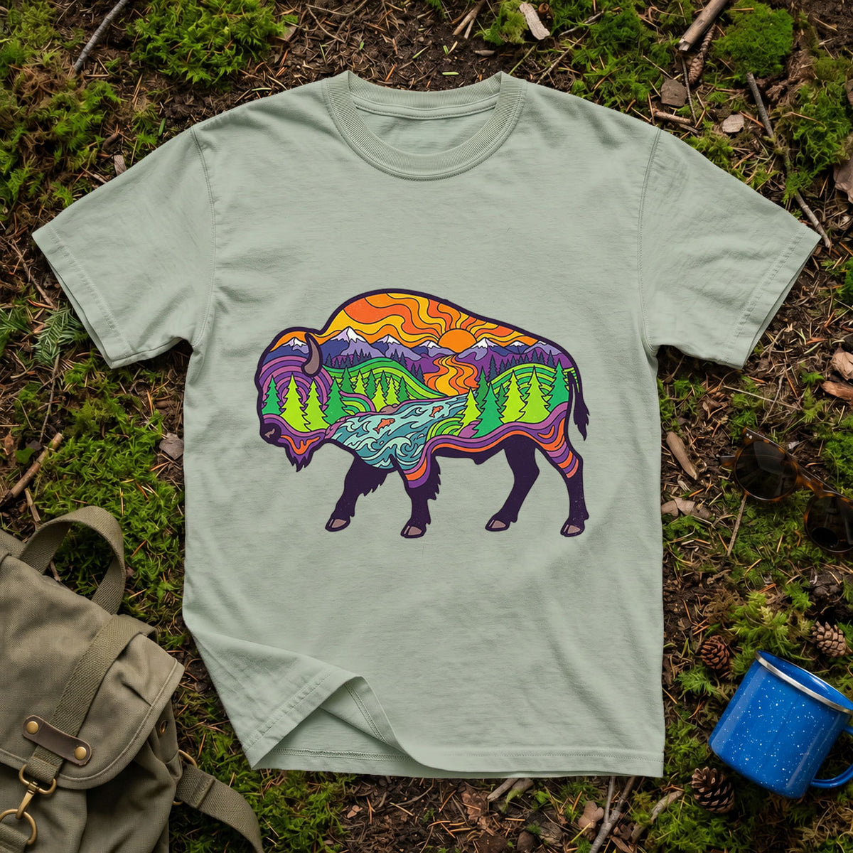 The Roaming Bison T-shirt