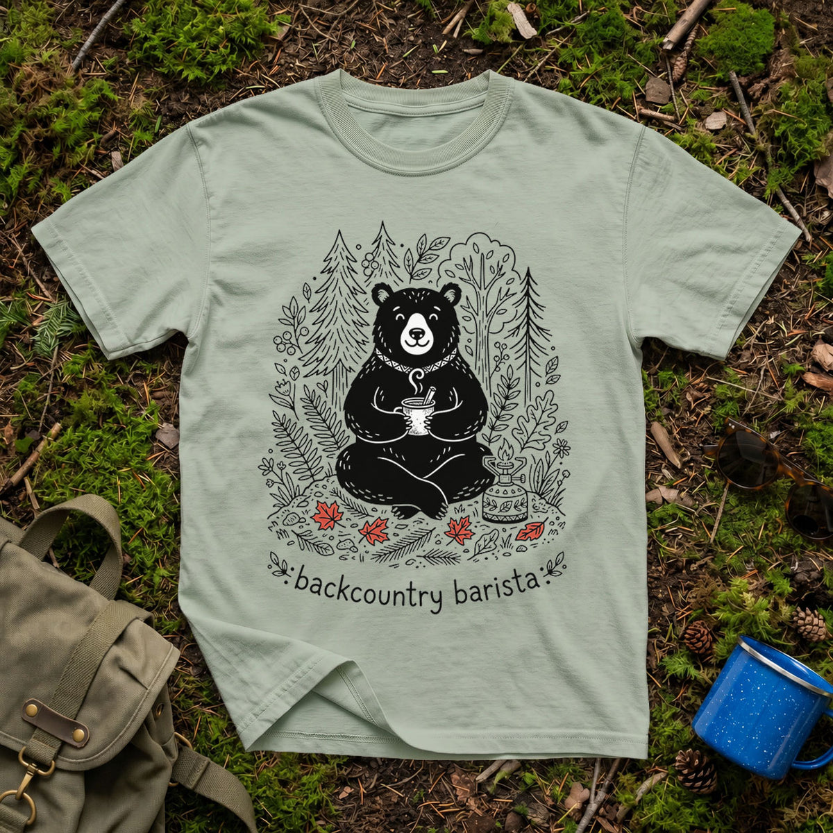 The Campfire Chai Snob T-Shirt
