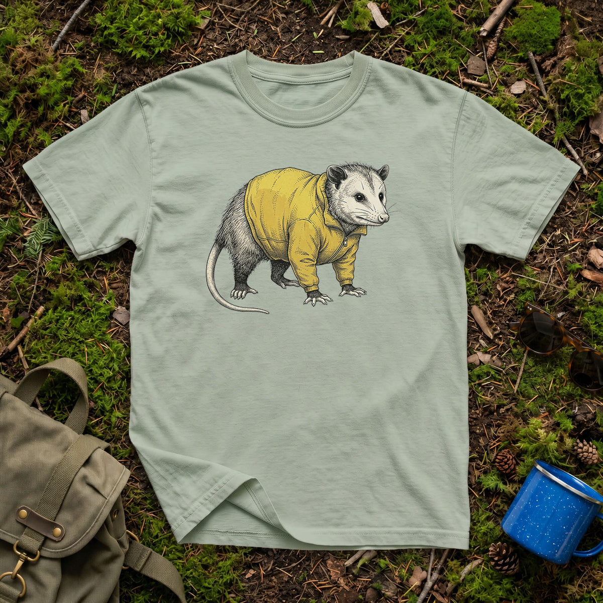 The Over-Zipped Possum T-Shirt