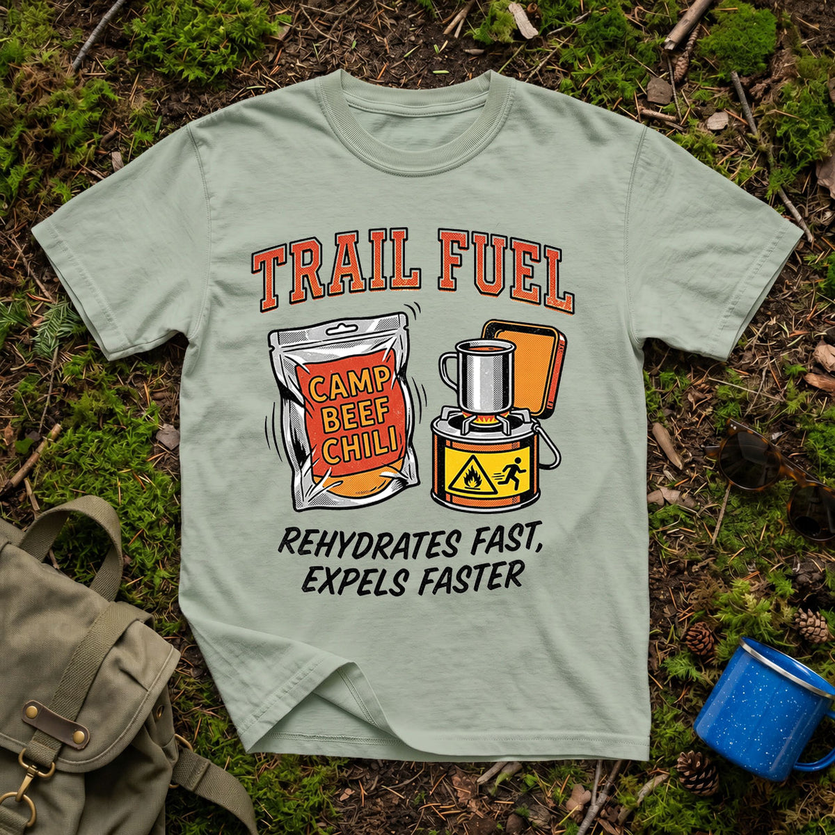 Trail Gas Warning T-Shirt