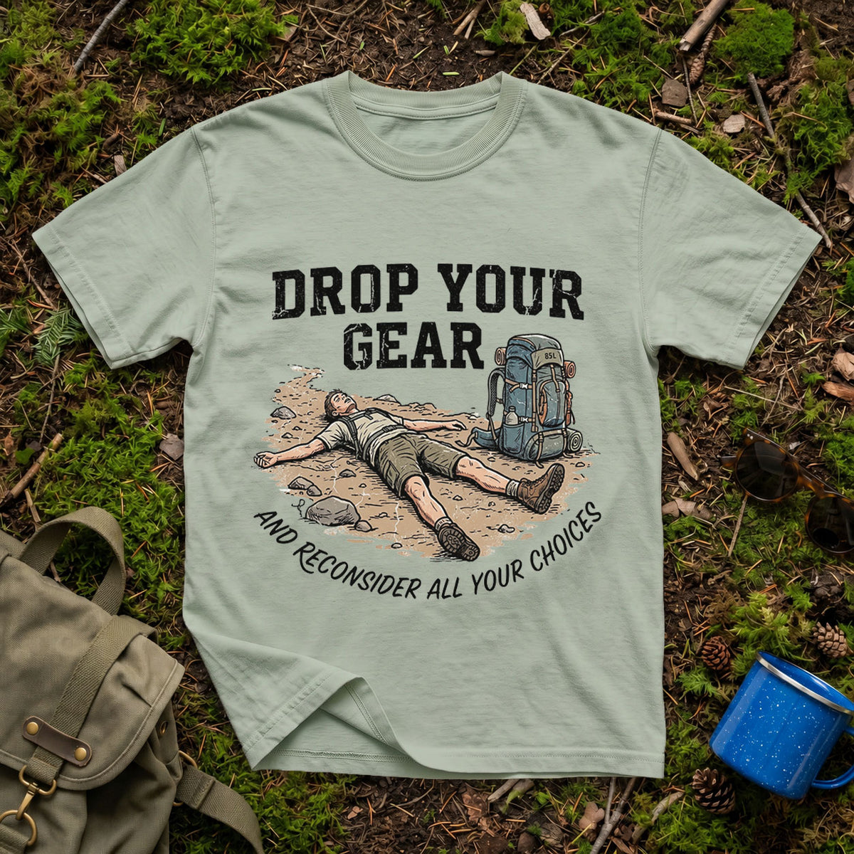 Drop Your Your Gear T-shirt