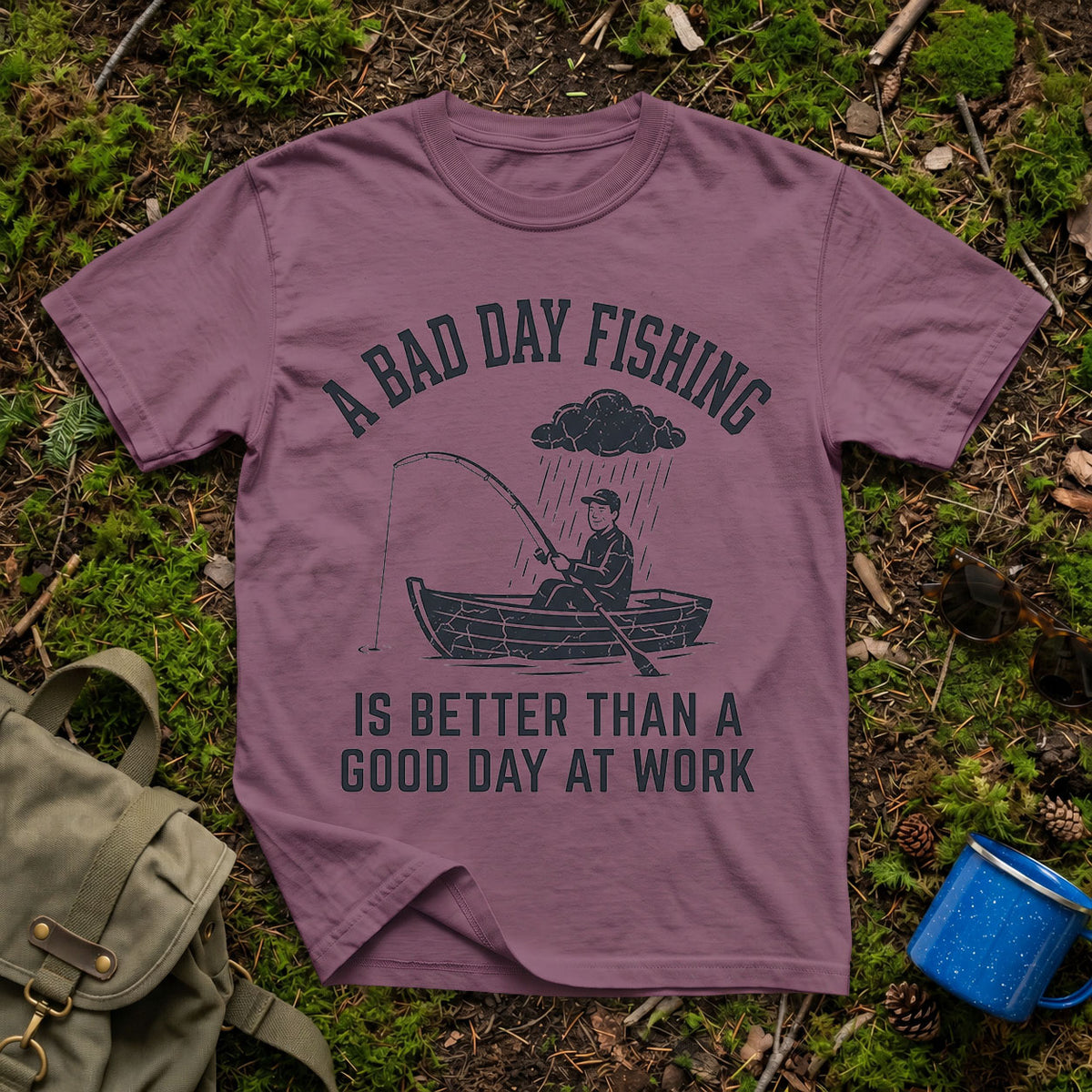 A Bad Day Fishing T-Shirt