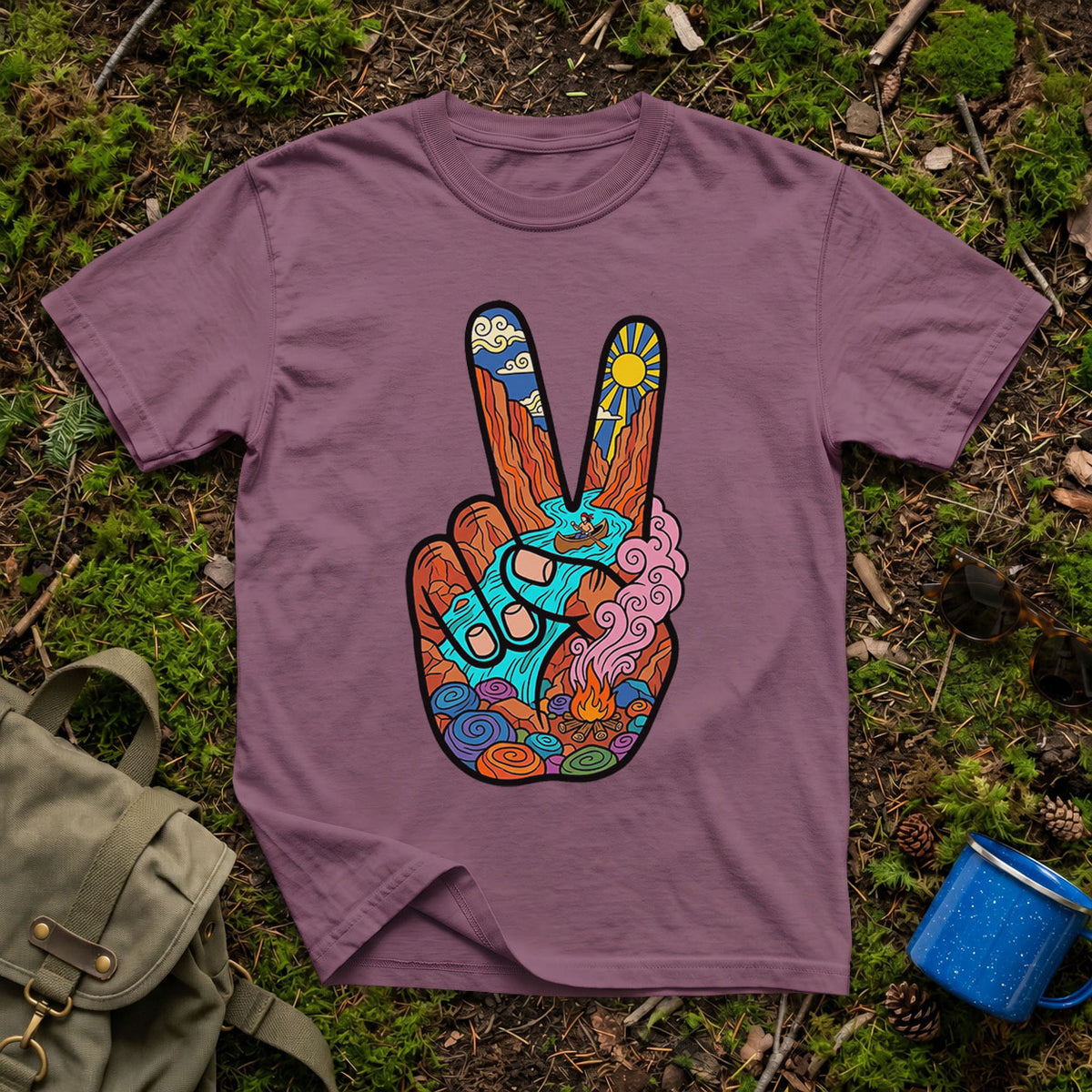 The Groovy River Bend T-Shirt