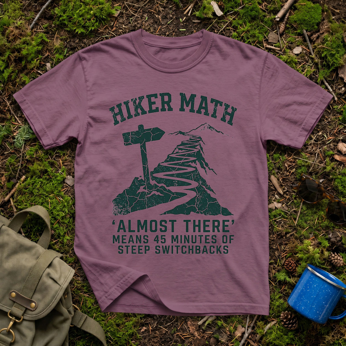 Hiker Math T-Shirt