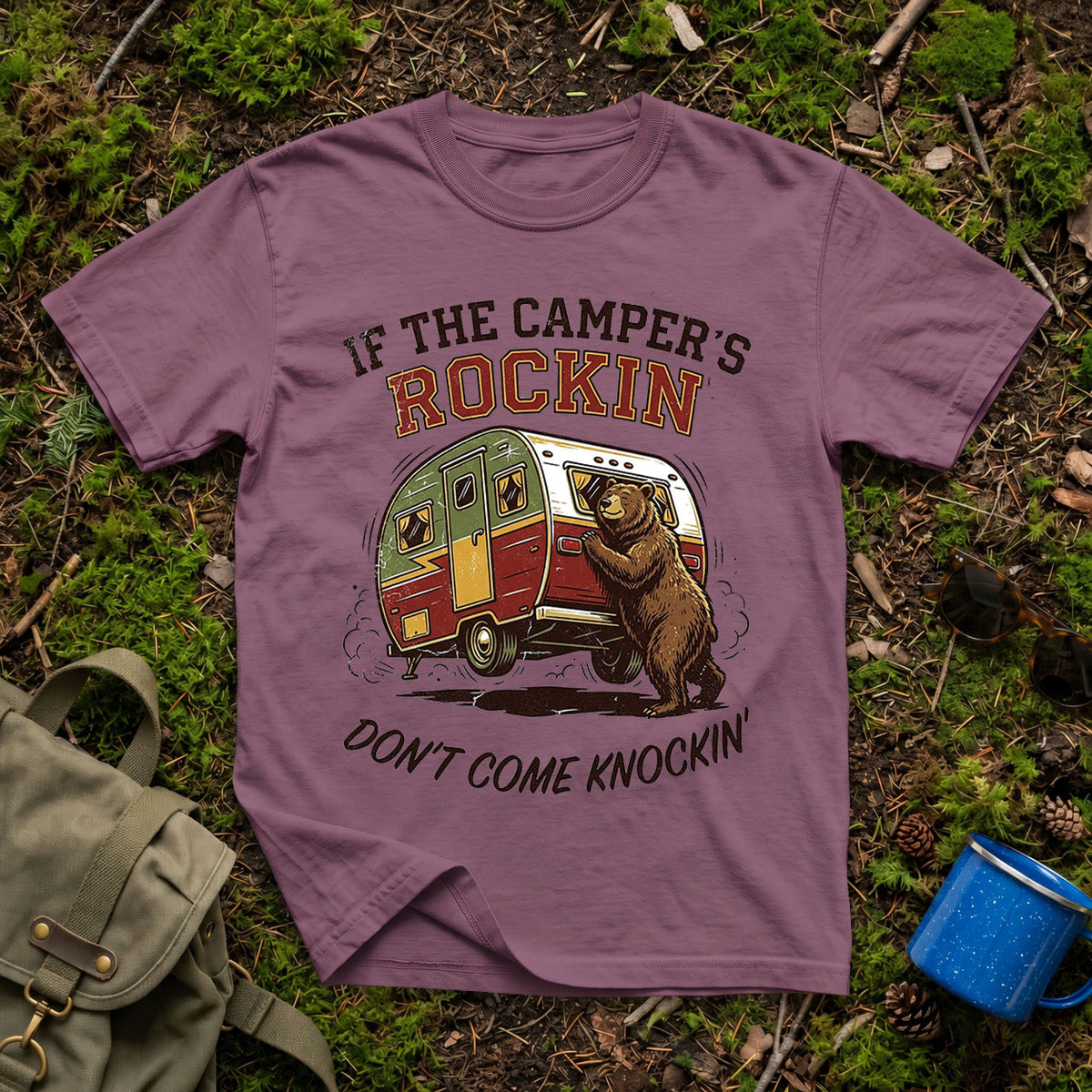 When the Camper is Rockin' T-Shirt