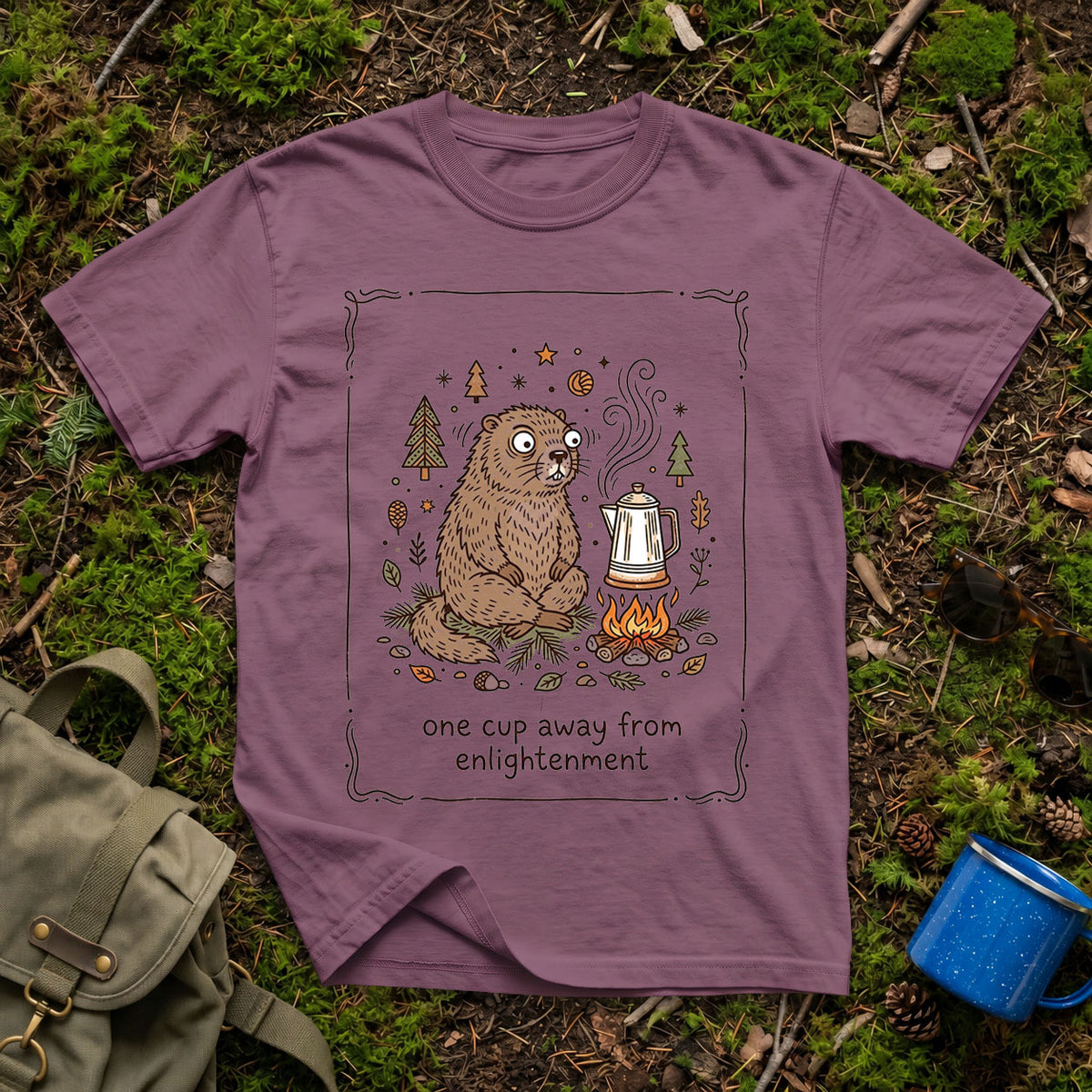 The Camp Coffee Rush T-Shirt
