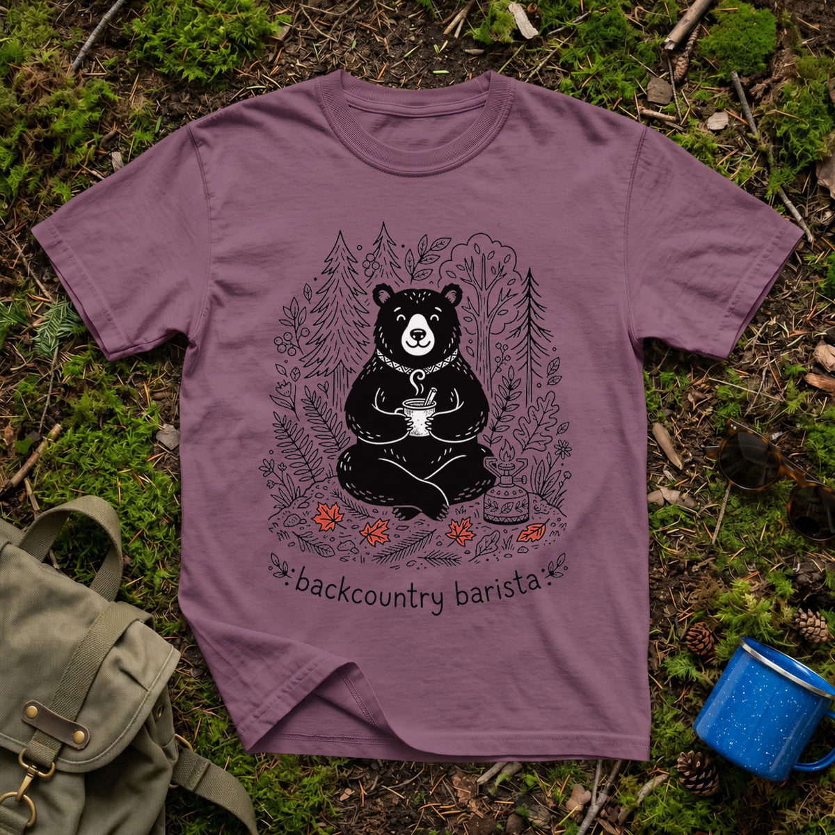 The Campfire Chai Snob T-Shirt