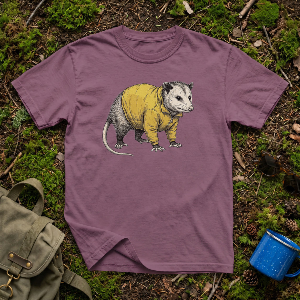 The Over-Zipped Possum T-Shirt