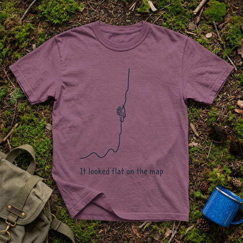 Flat on the Map T-Shirt