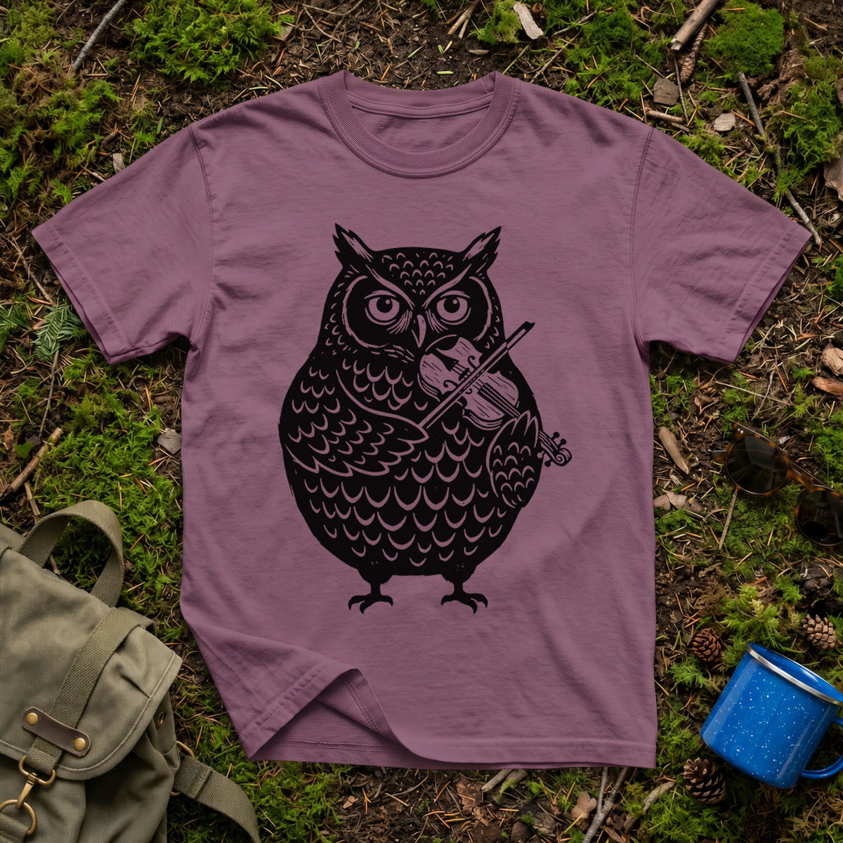 The Fiddle Owl T-Shirt