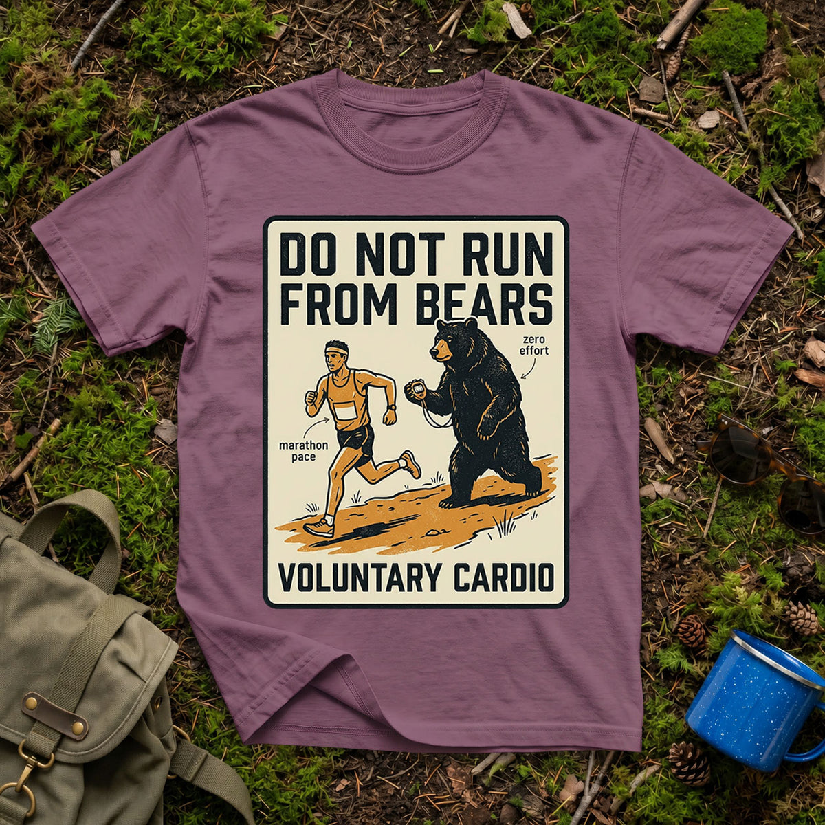 Do Not Run from Bears T-Shirt