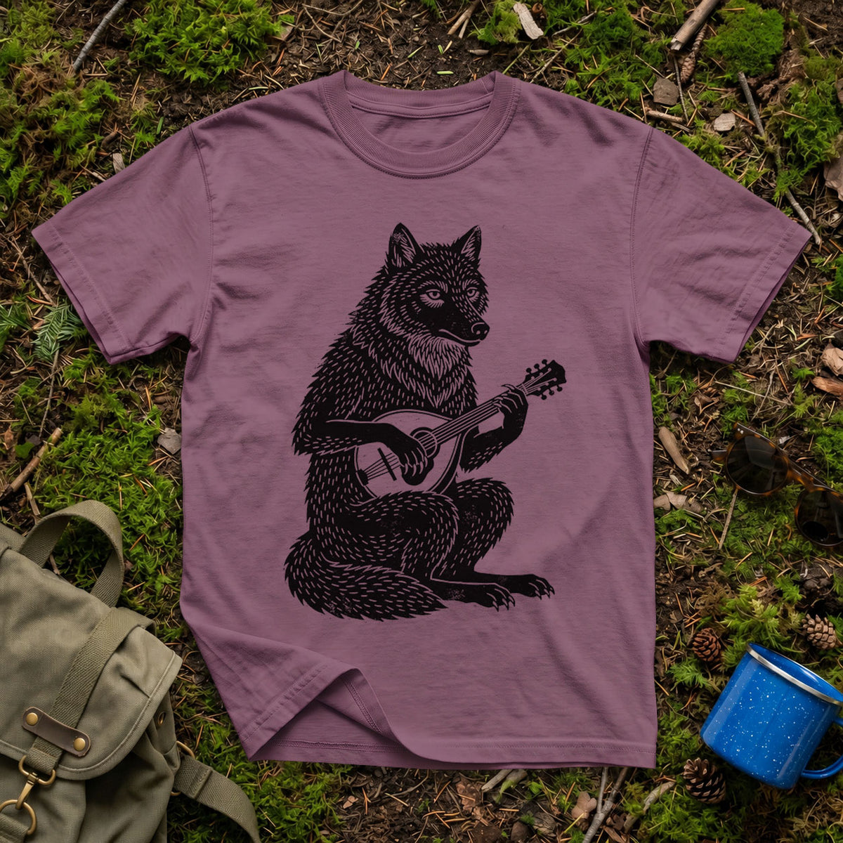 The Mandolin Wolf T-Shirt