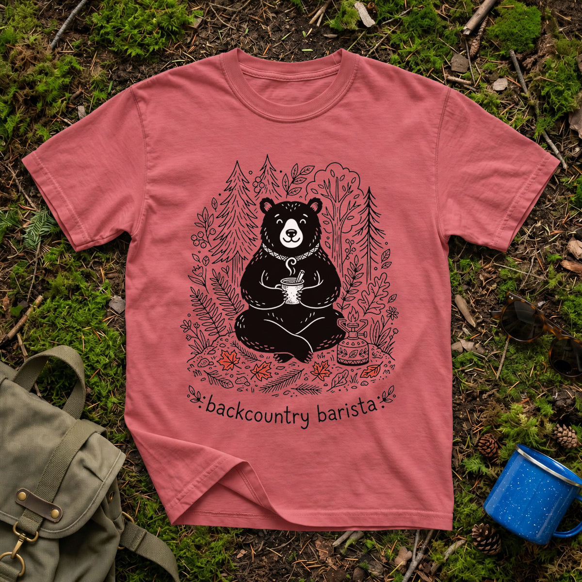 The Campfire Chai Snob T-Shirt
