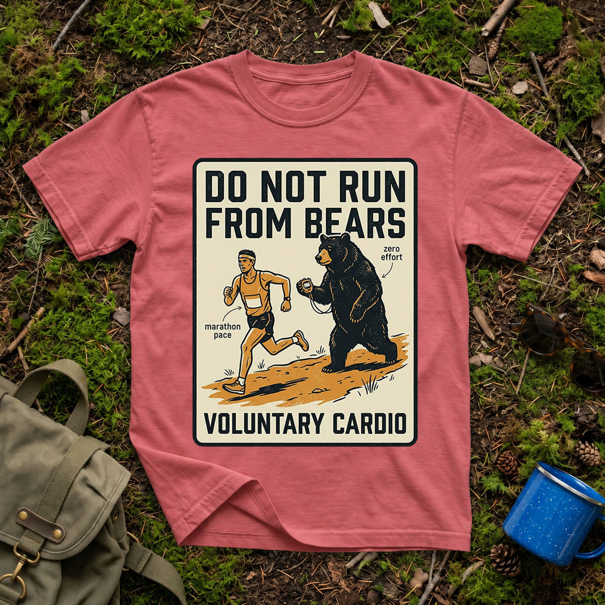 Do Not Run from Bears T-Shirt