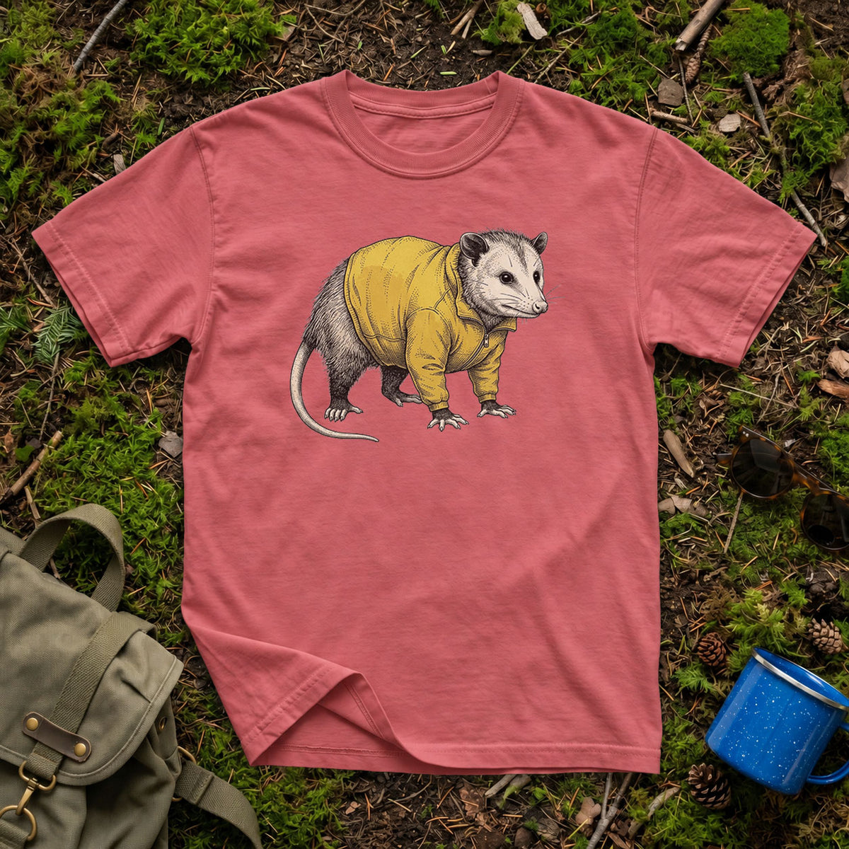The Over-Zipped Possum T-Shirt