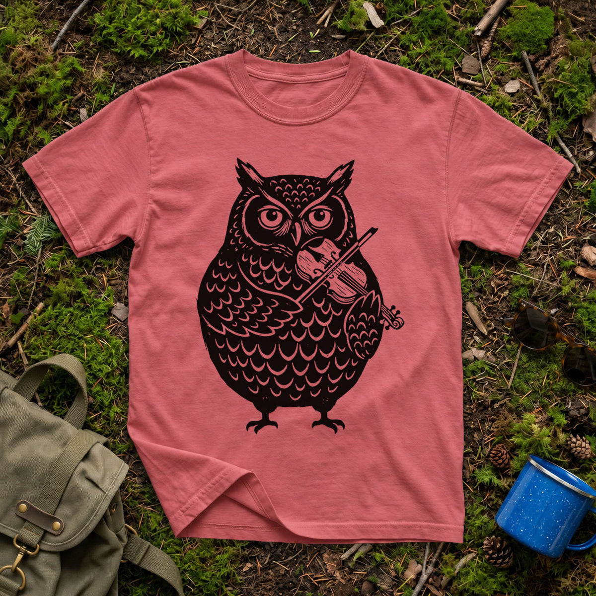The Fiddle Owl T-Shirt