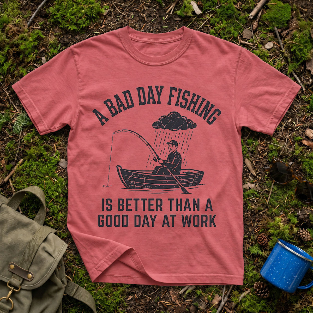 A Bad Day Fishing T-Shirt