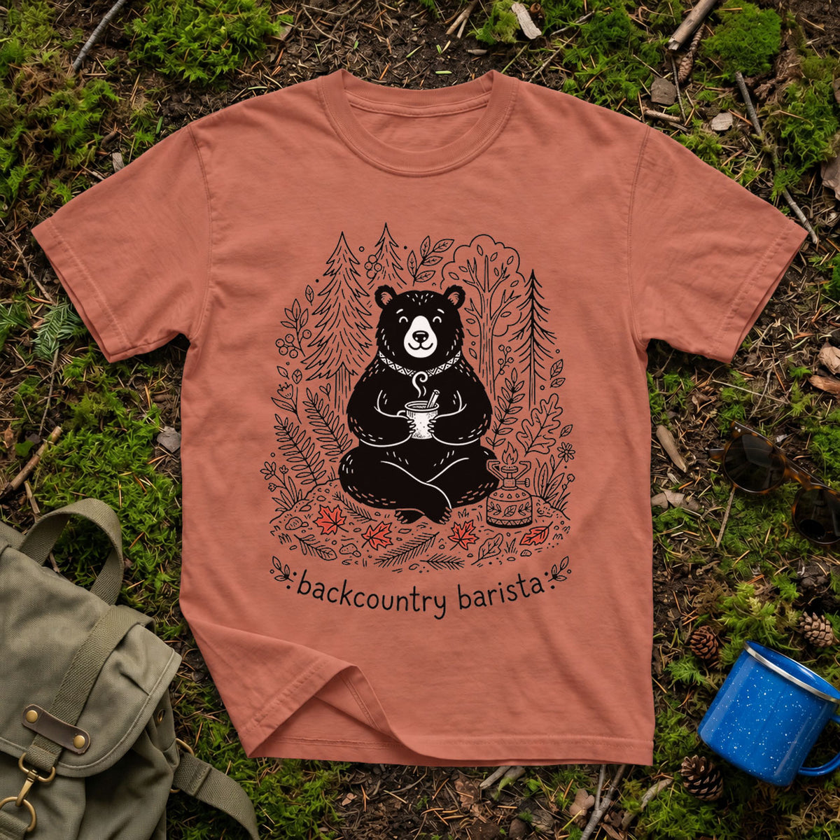 The Campfire Chai Snob T-Shirt