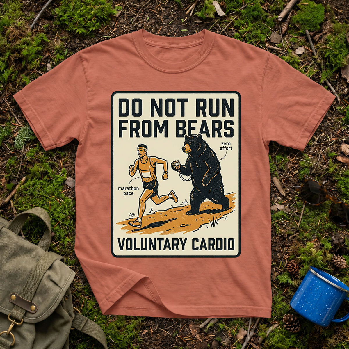 Do Not Run from Bears T-Shirt