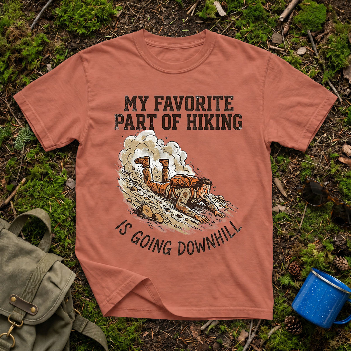 Going Downhill T-Shirt