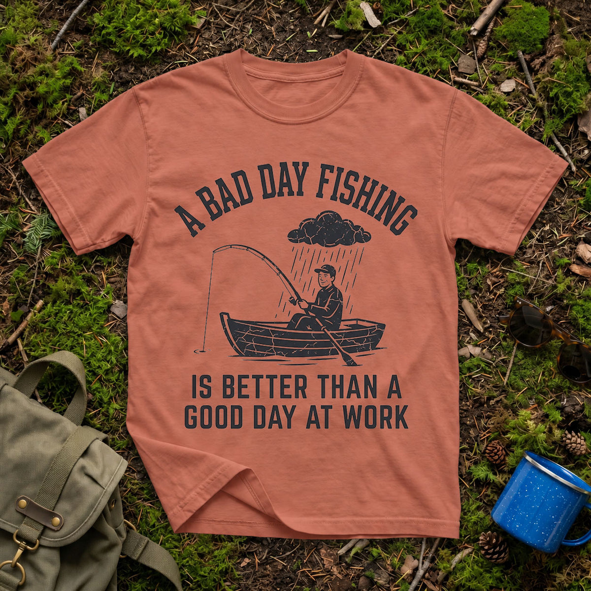A Bad Day Fishing T-Shirt
