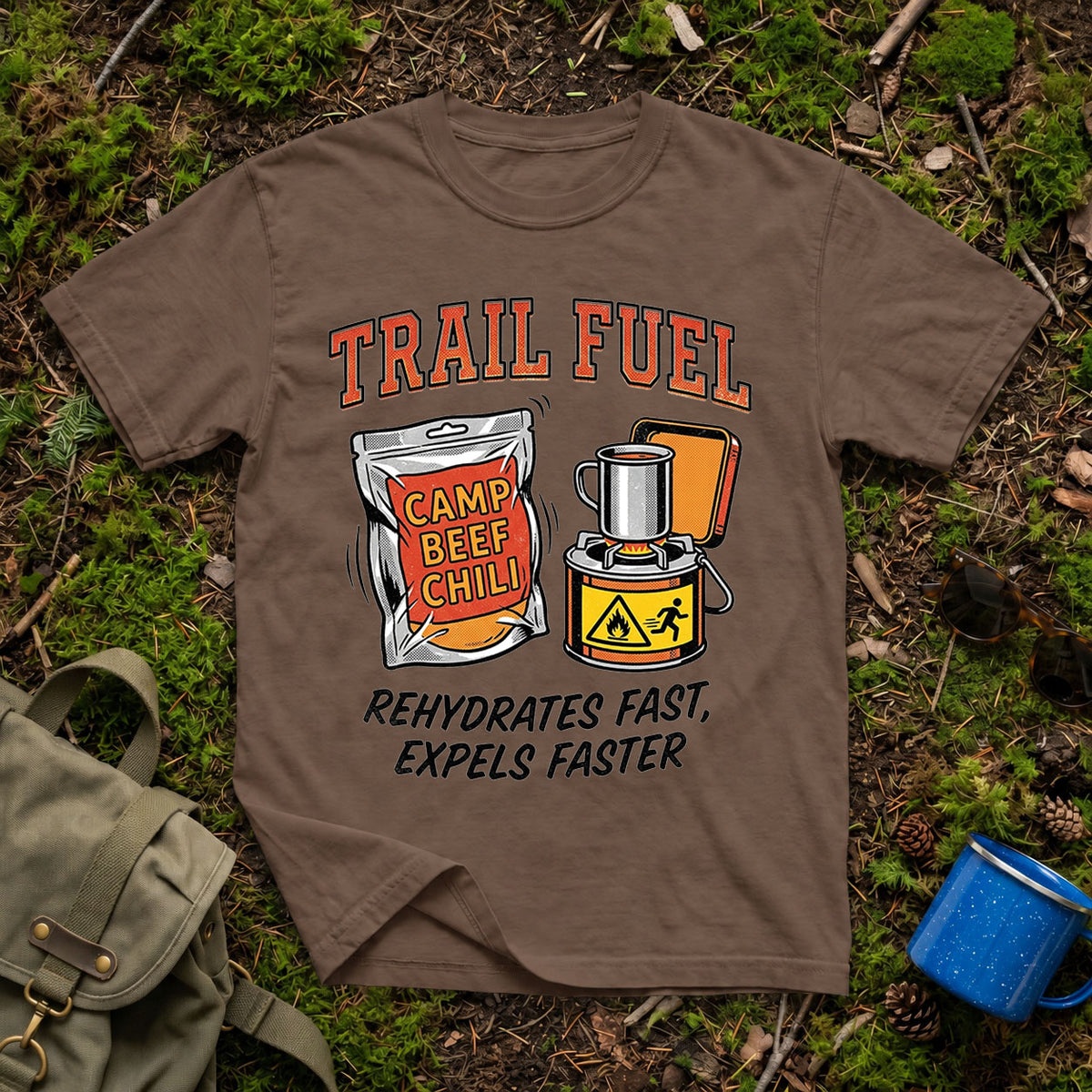 Trail Gas Warning T-Shirt