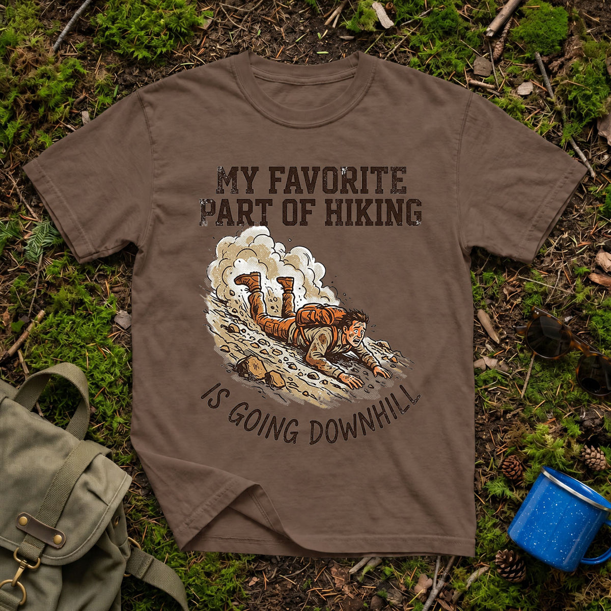 Going Downhill T-Shirt