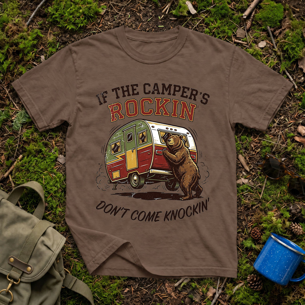 When the Camper is Rockin' T-Shirt