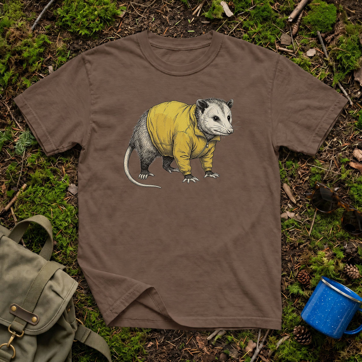 The Over-Zipped Possum T-Shirt