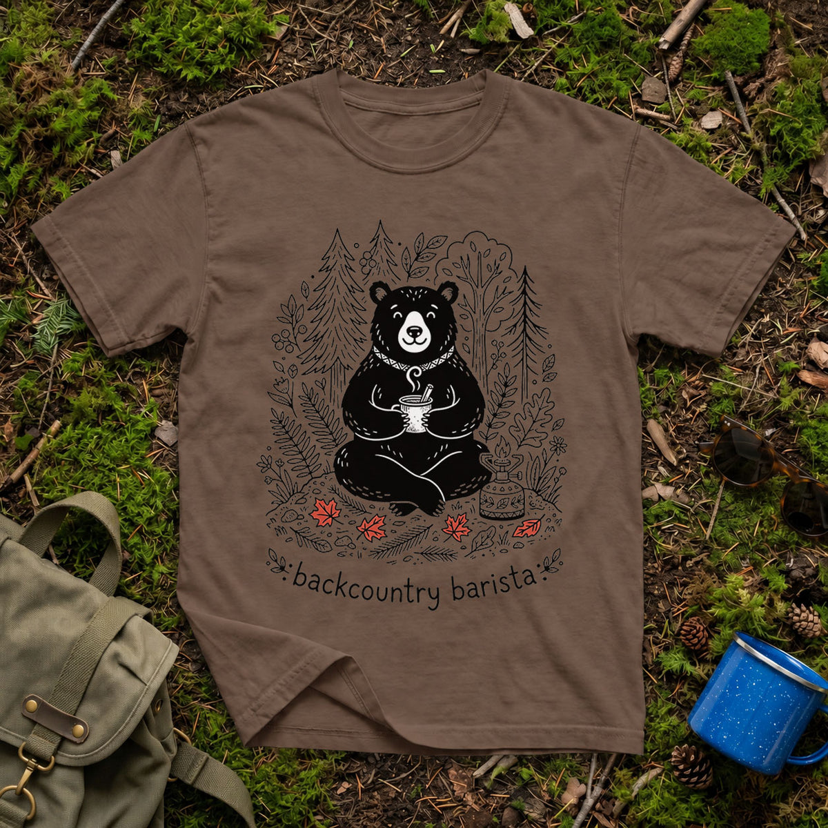 The Campfire Chai Snob T-Shirt