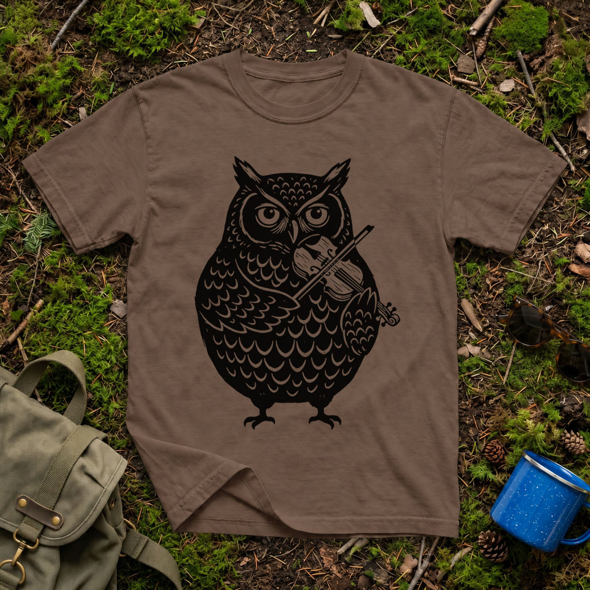 The Fiddle Owl T-Shirt