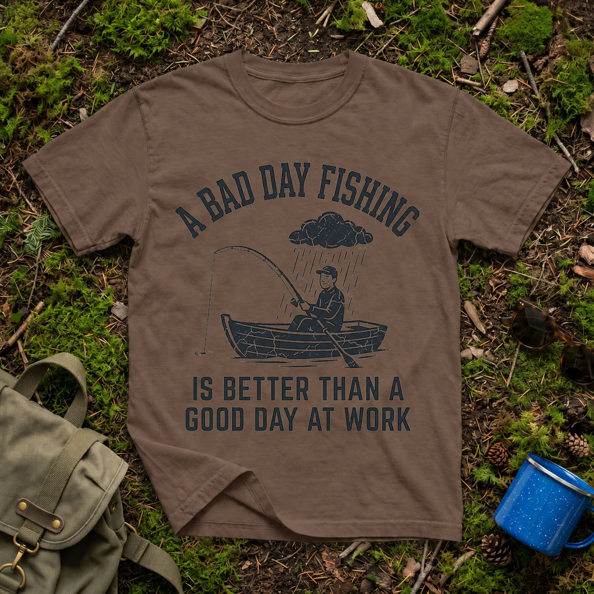 A Bad Day Fishing T-Shirt