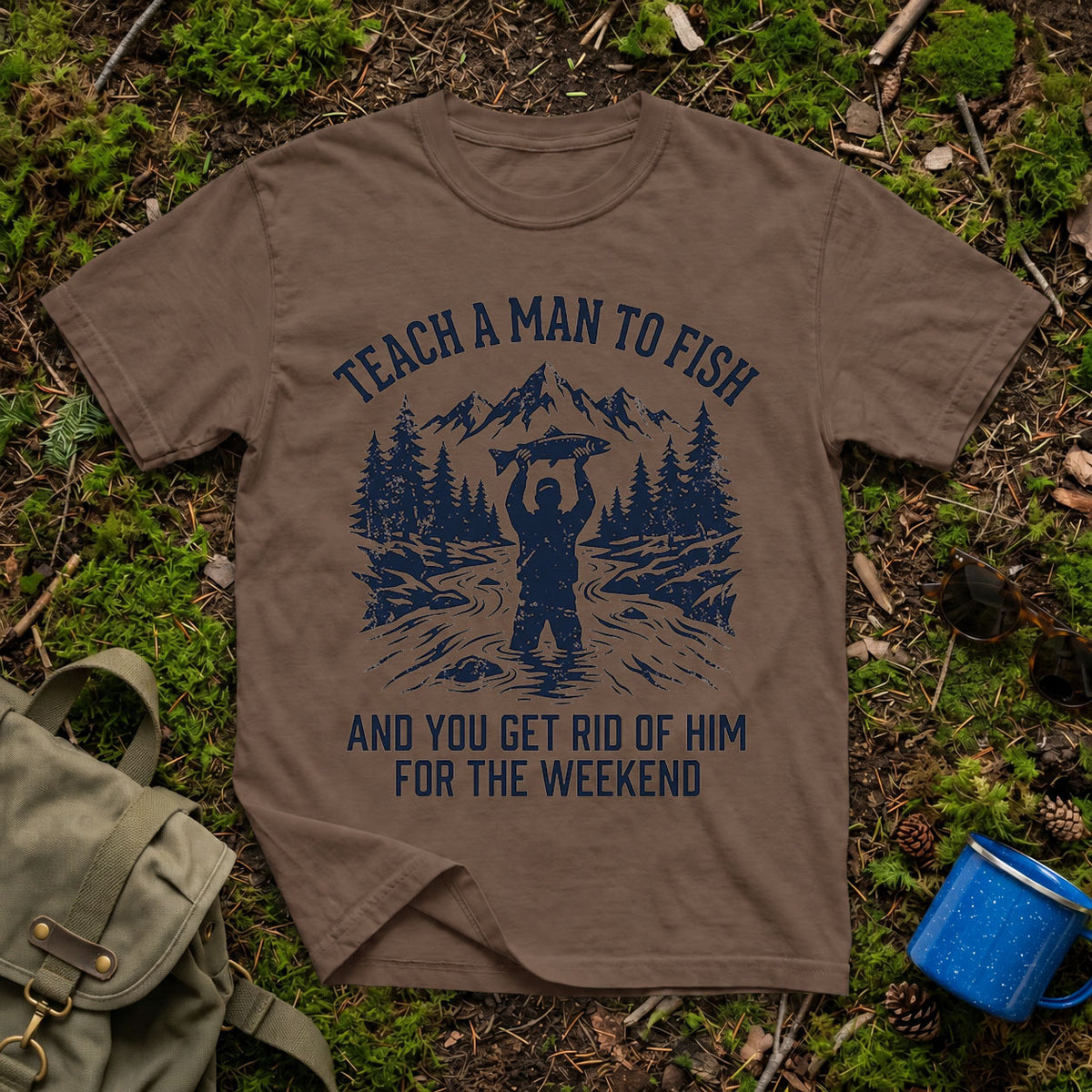 Teach a Man to Fish T-Shirt