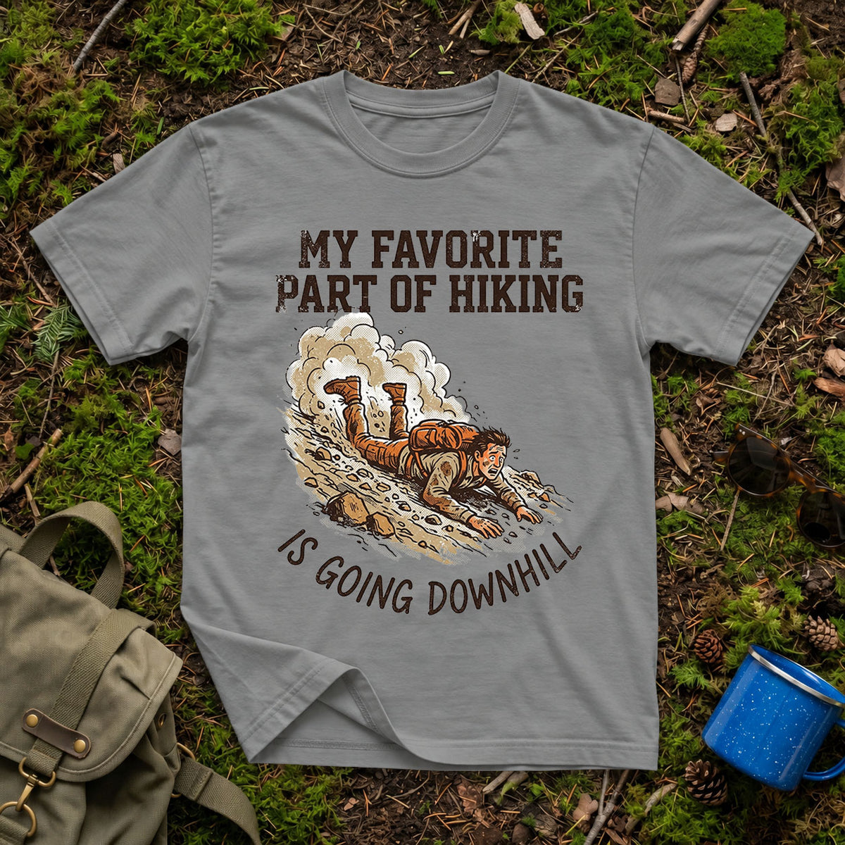 Going Downhill T-Shirt