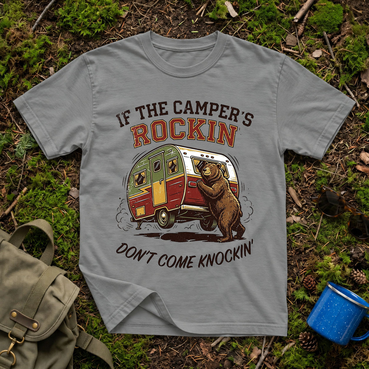 When the Camper is Rockin' T-Shirt