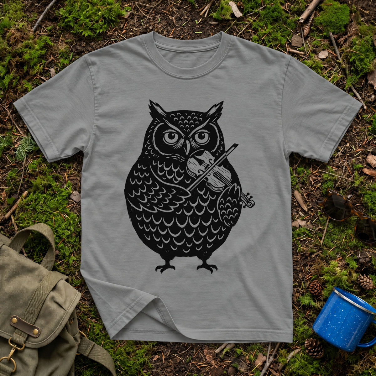 The Fiddle Owl T-Shirt