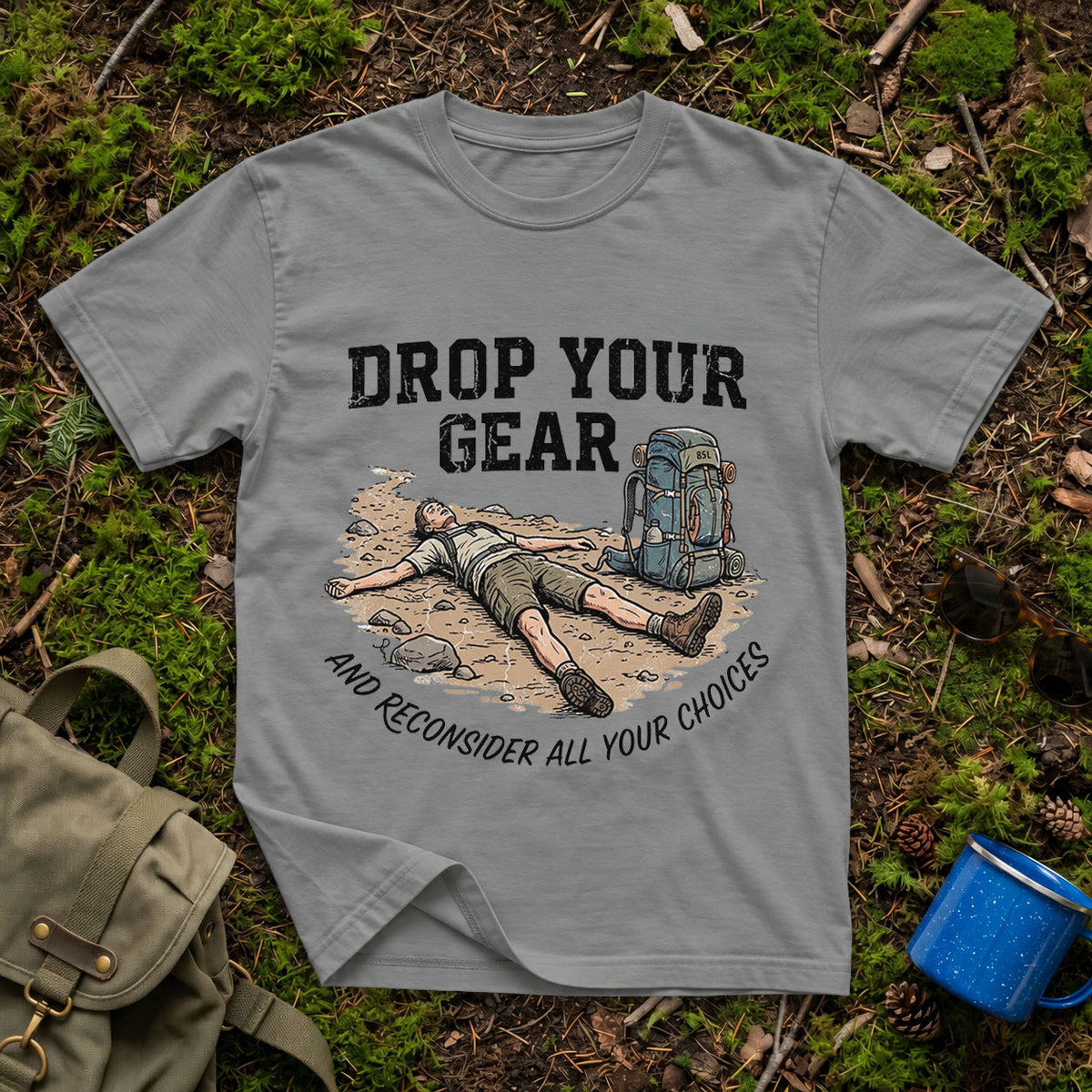 Drop Your Your Gear T-shirt