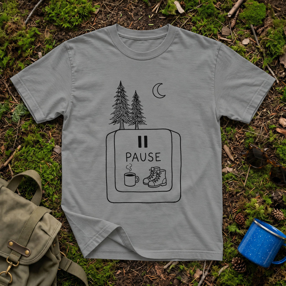 Pause on the Trail (Key) T-Shirt