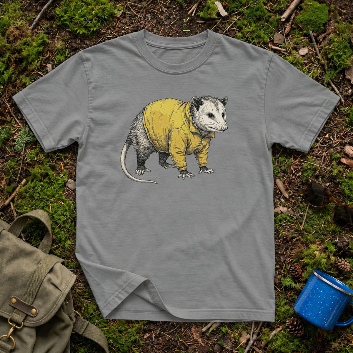 The Over-Zipped Possum T-Shirt