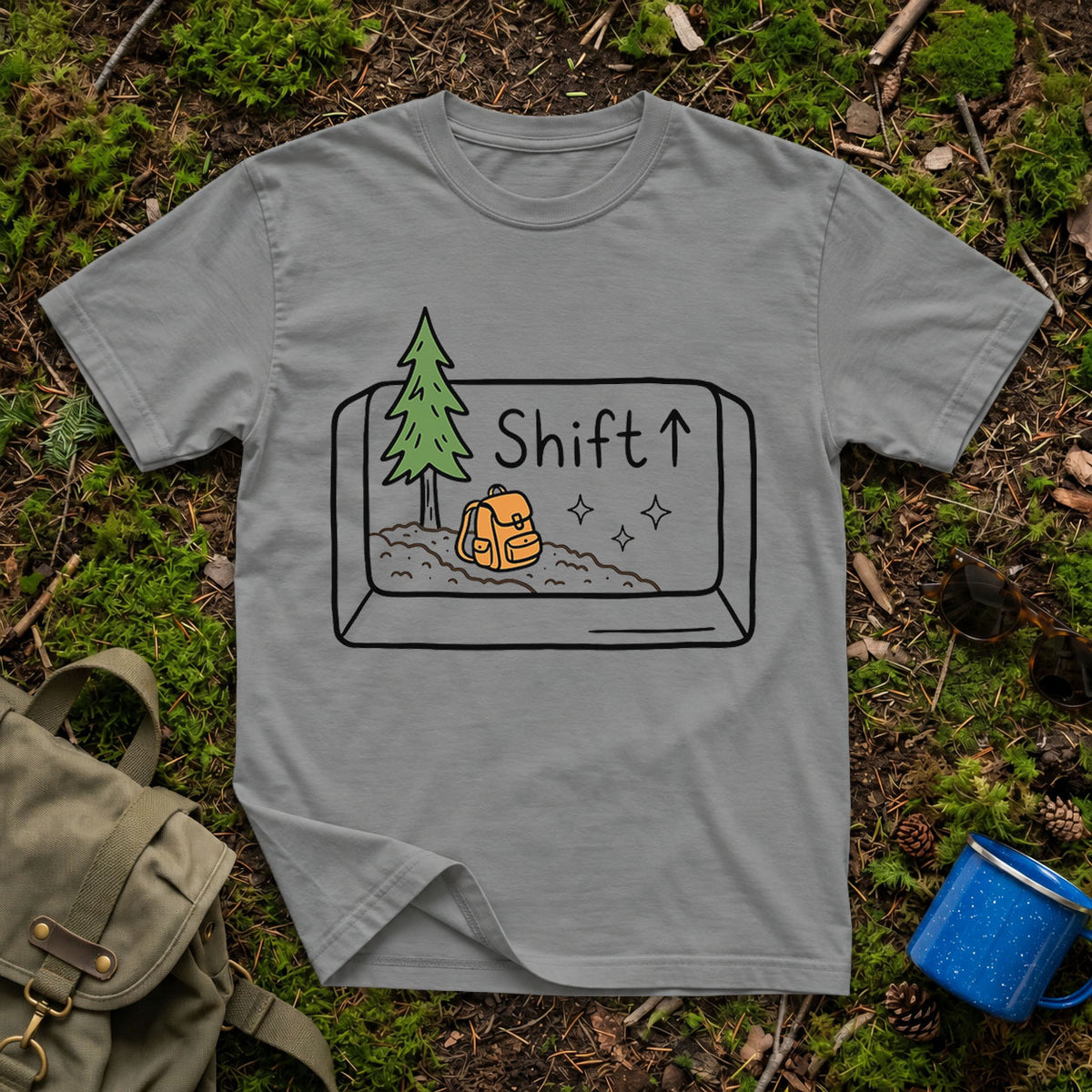 Shift to the Woods (Key) T-Shirt