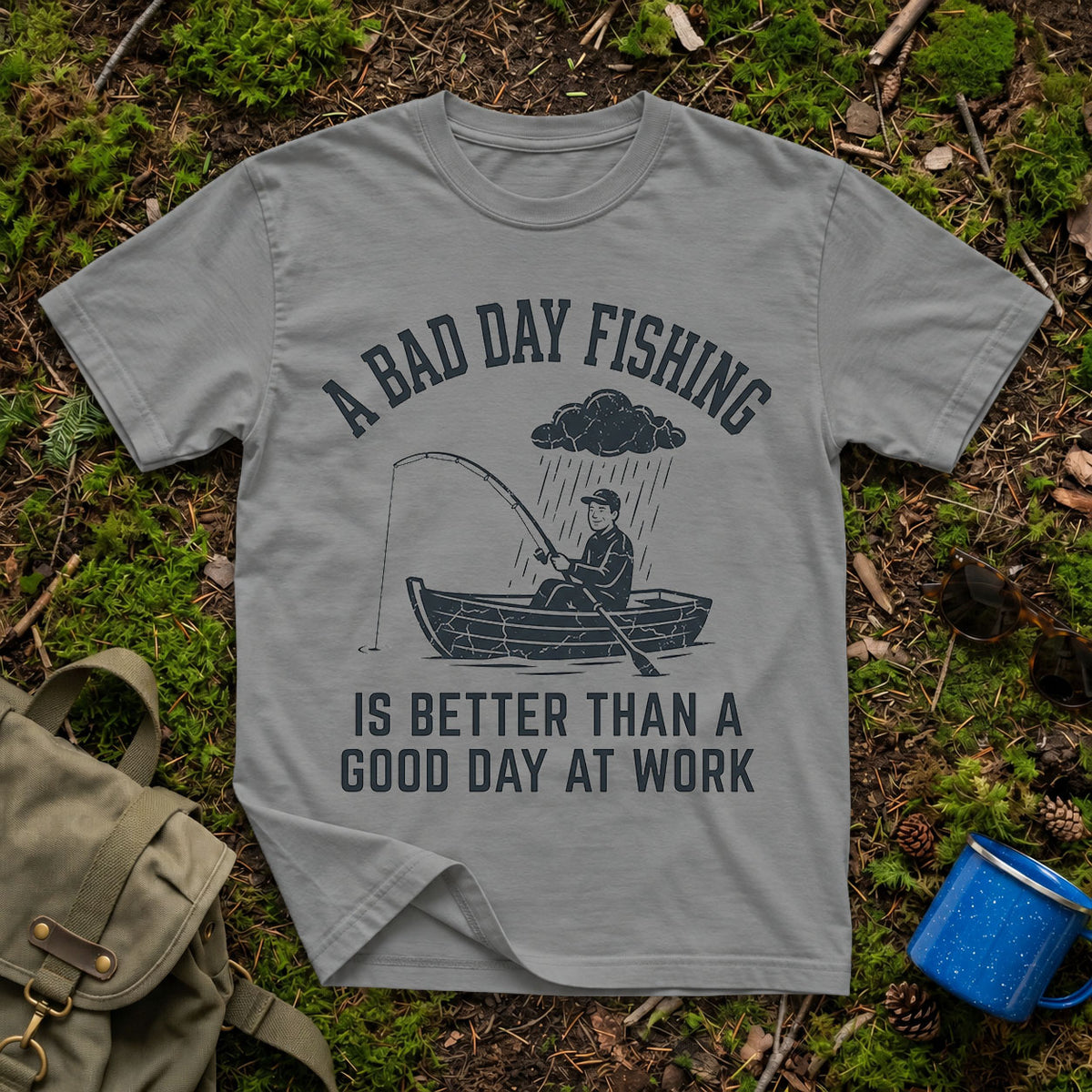 A Bad Day Fishing T-Shirt