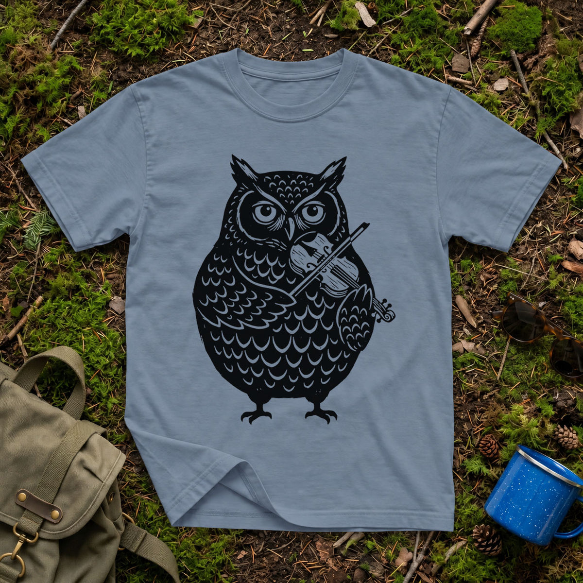 The Fiddle Owl T-Shirt