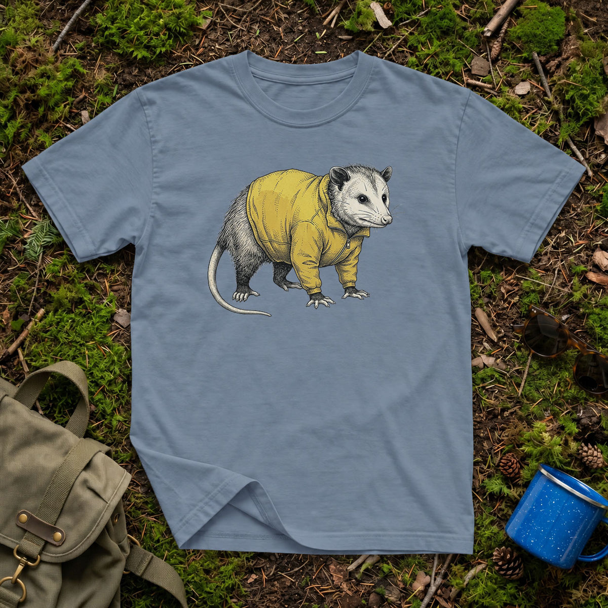 The Over-Zipped Possum T-Shirt