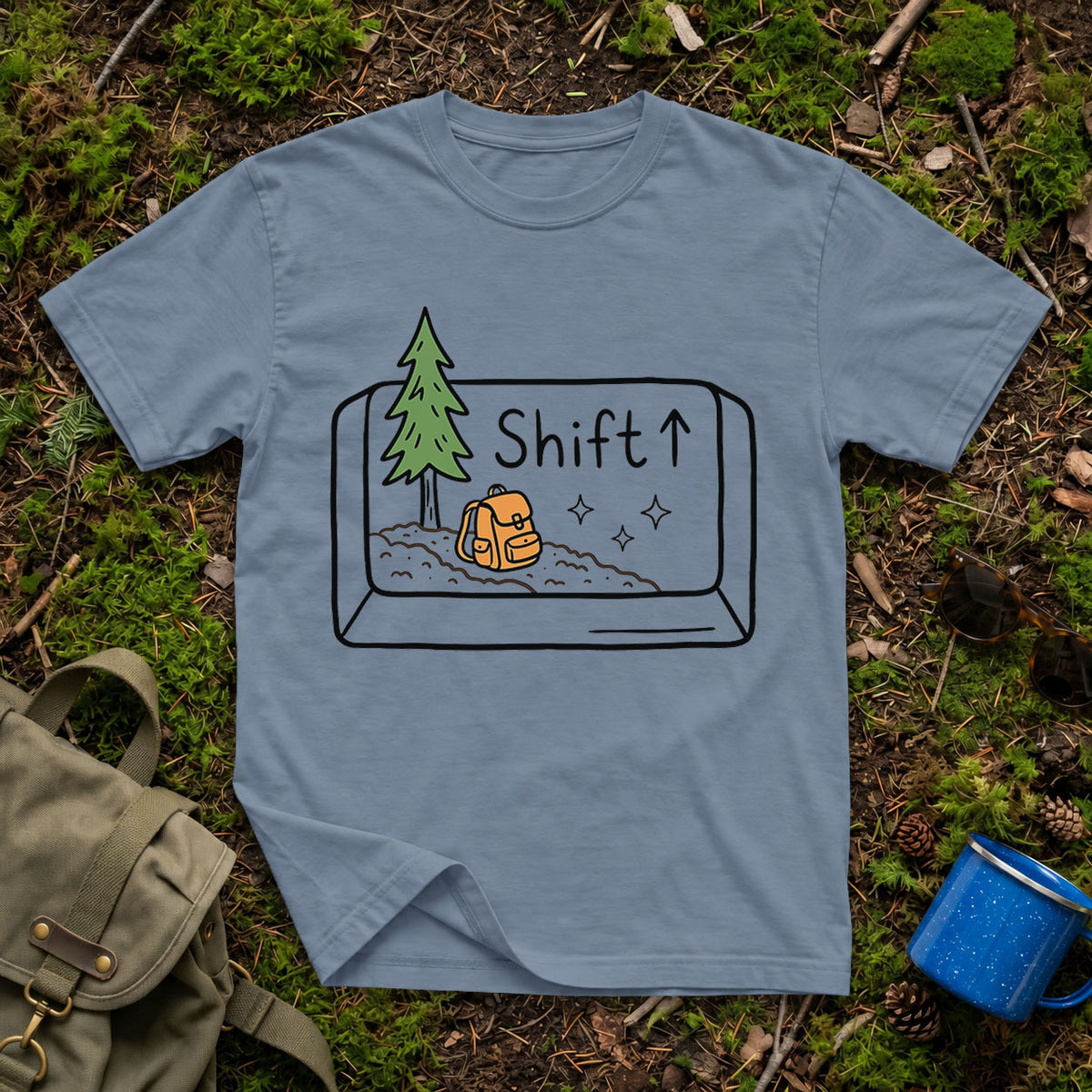 Shift to the Woods (Key) T-Shirt