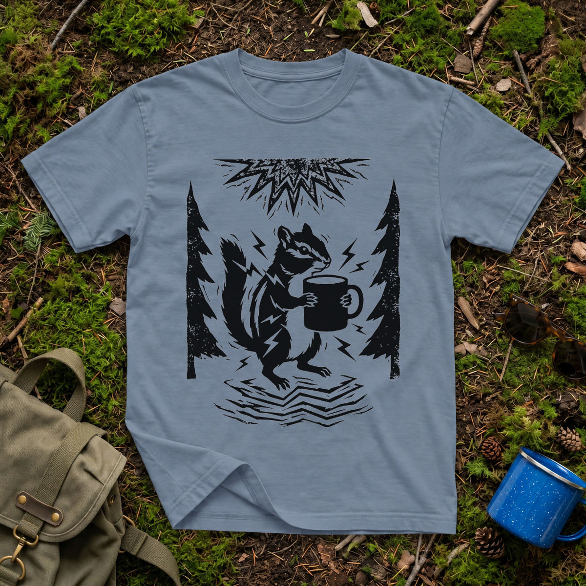 The Caffeinated Chipmunk T-Shirt